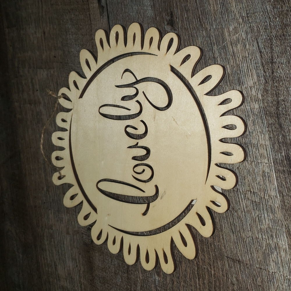 Wooden Plaque